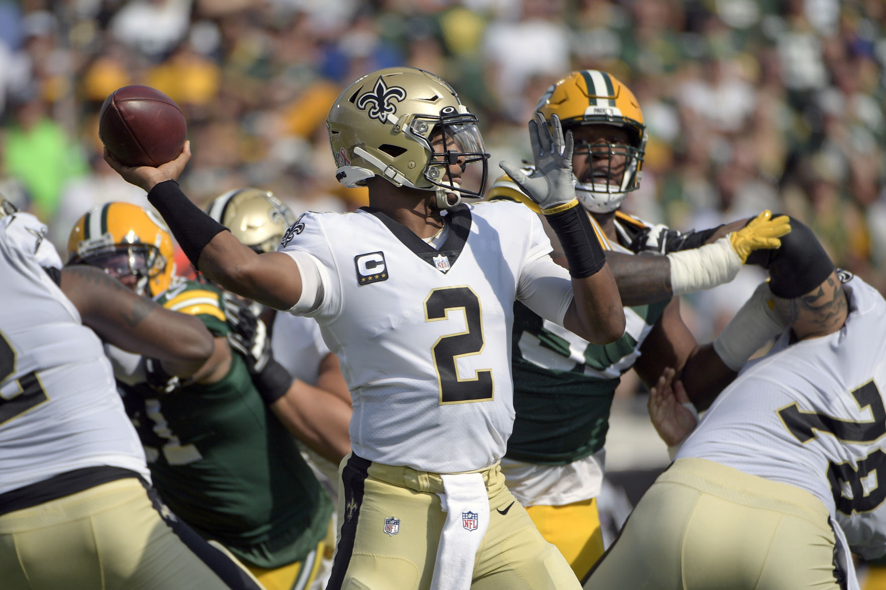Packers Saints Football